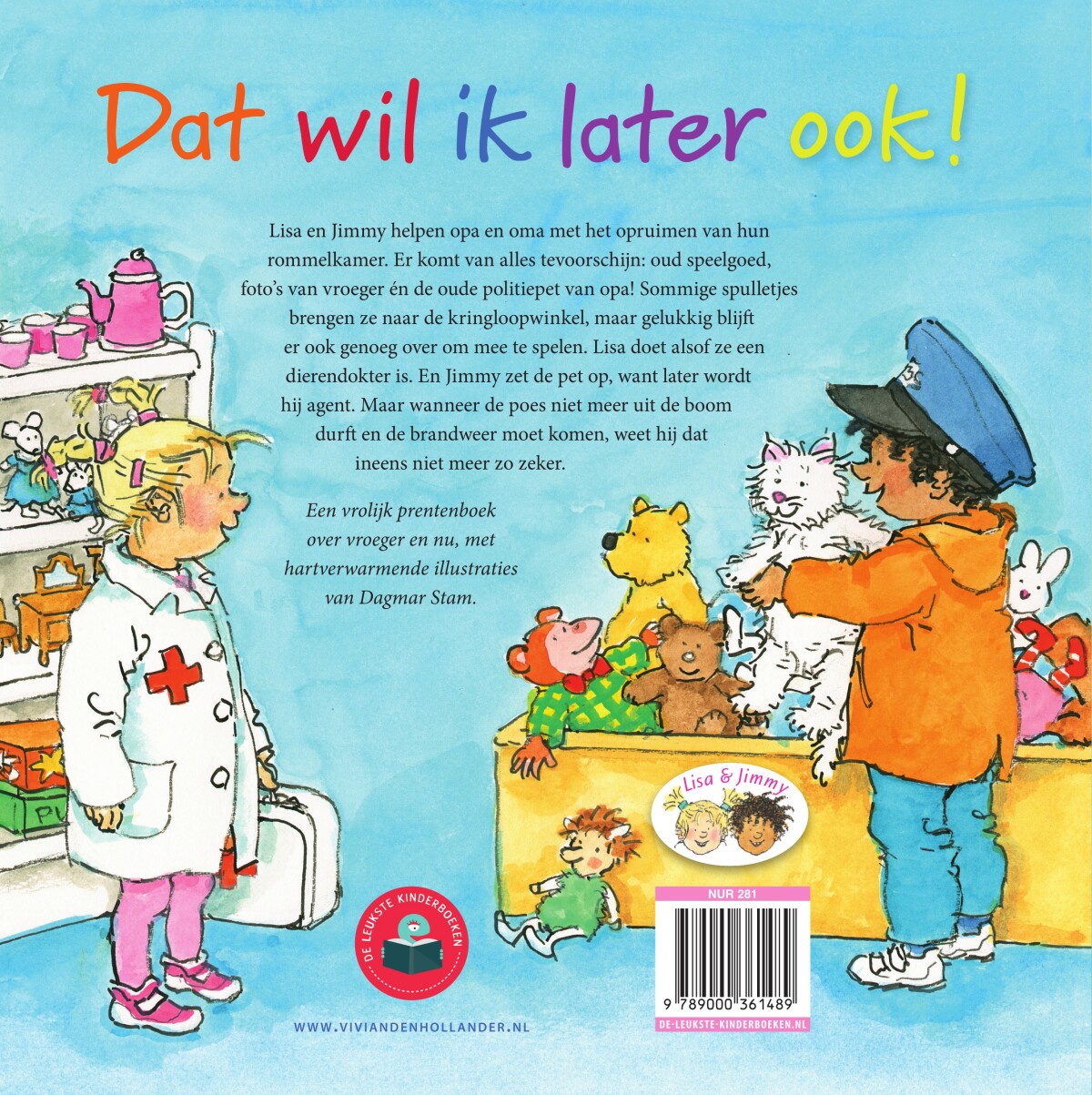 Dat wil ik later ook! / Lisa en Jimmy Dat wil ik later ook! / Lisa en Jimmy achterkant