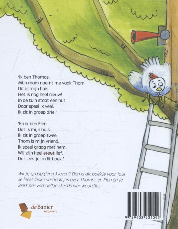 Thomas leert lezen / Thomas / 6 achterkant