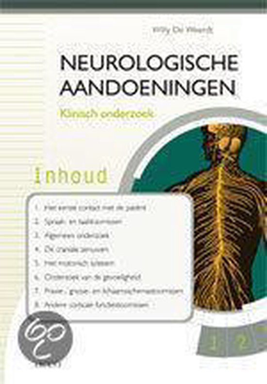 boekenbalie_9789033459597_cover Neurologische aandoeningen. klinisch onderzoek (cd-rom)
