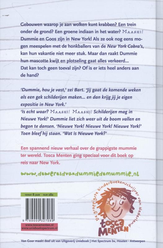 Dummie de mummie en de dans van de cobra / Dummie de mummie / 5 achterkant