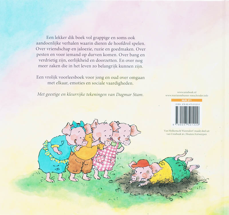 Het grote dierenverhalenboek achterkant