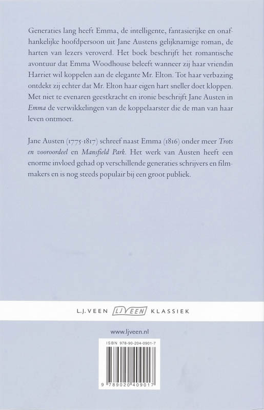 Emma / LJ Veen Klassiek achterkant