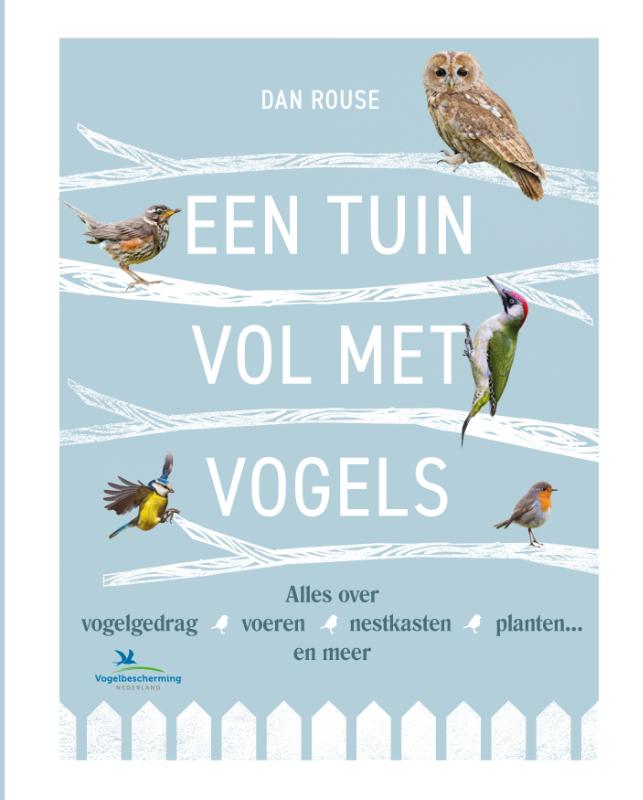 Een tuin vol met vogels