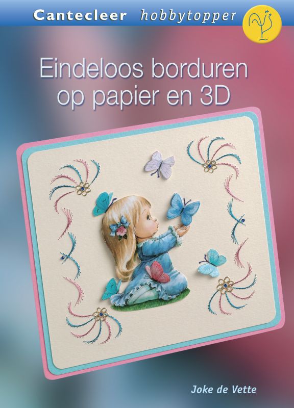 Eindeloos Borduren Op Papier Met 3D