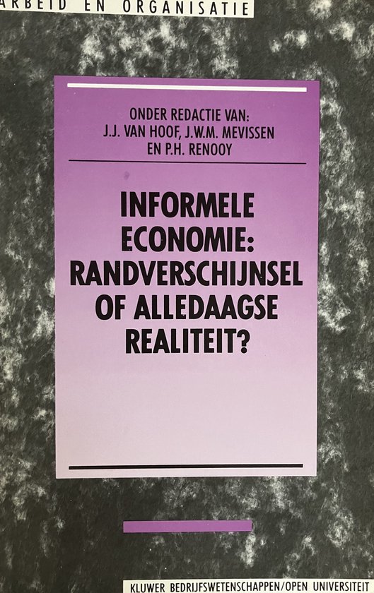 Informele economie 1e dr