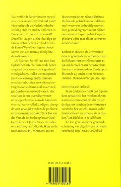 Uit liefde voor het volk achterkant