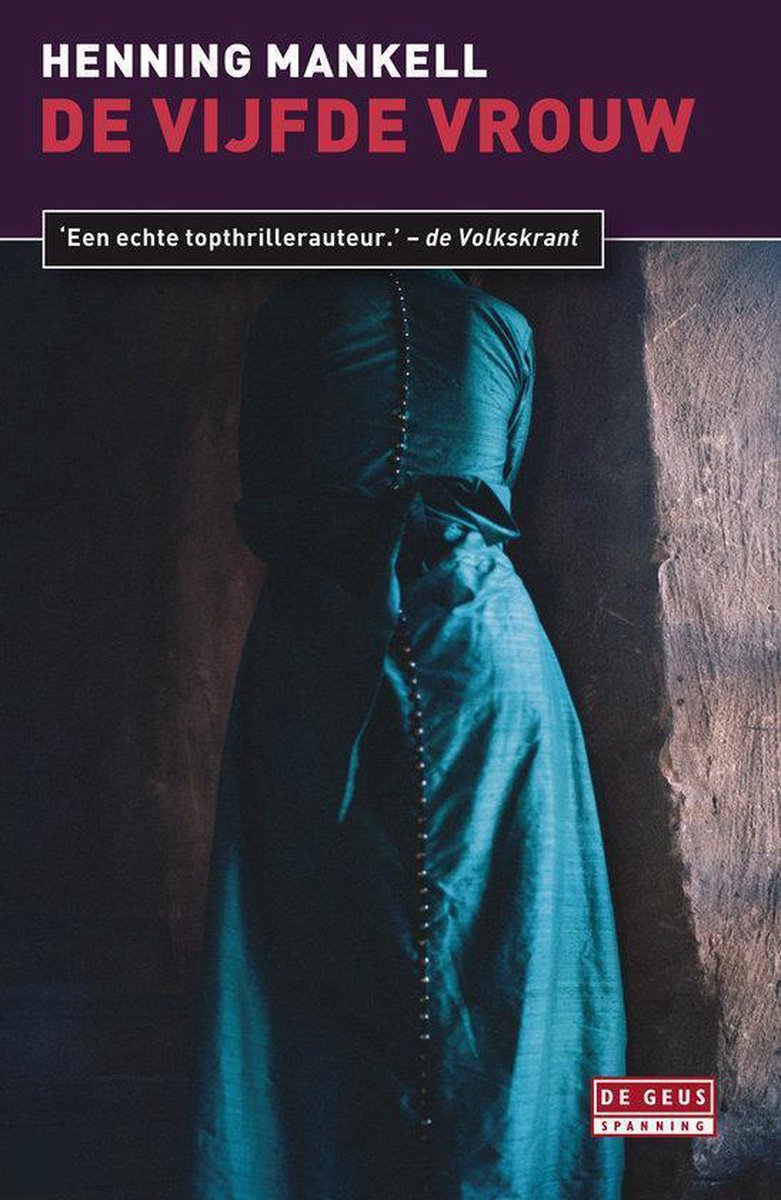 boekenbalie_9789044515862_cover De vijfde vrouw / Inspecteur Wallander-reeks / 6