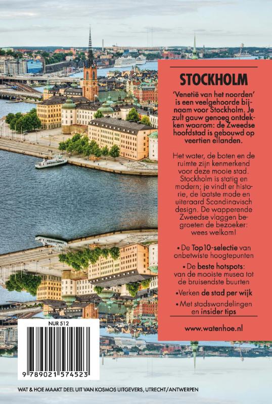 Wat & Hoe reisgids - Stockholm achterkant