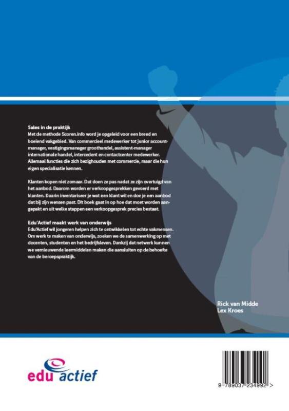 Sales in de praktijk / Scoren.info Sales in de praktijk / Scoren.info achterkant