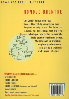 Rondje Drenthe / ANWB lange fietsronde achterkant