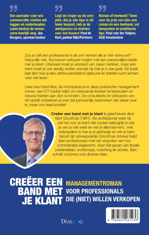 Creëer een band met je klant Creëer een band met je klant achterkant