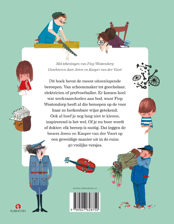 Het grote beroepenboek van Fiep achterkant