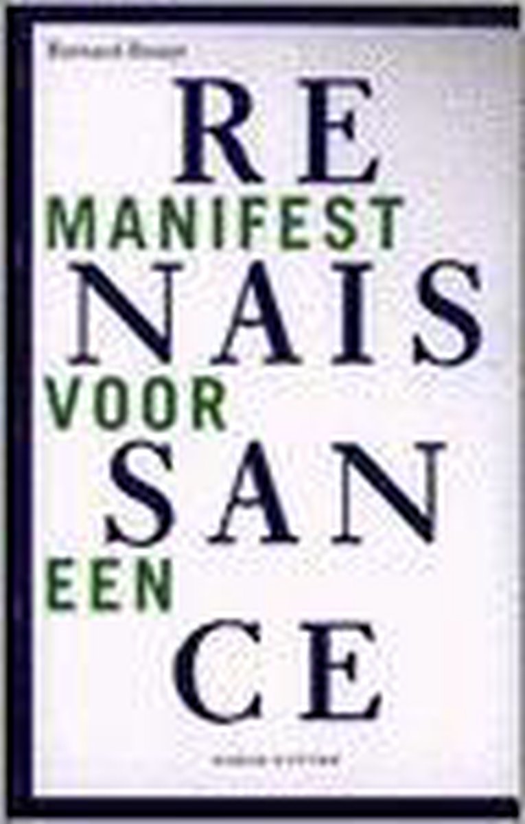 Manifest voor een renaissance