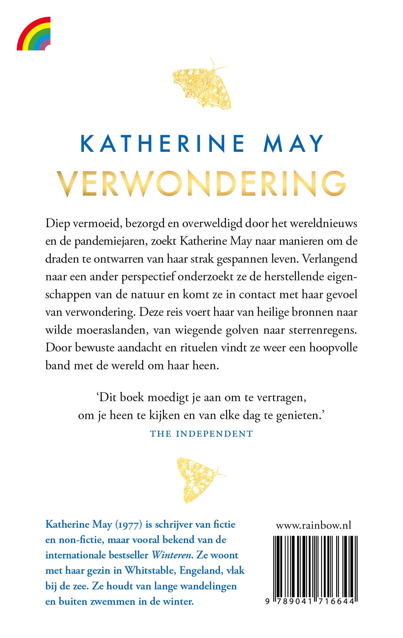 Verwondering achterkant
