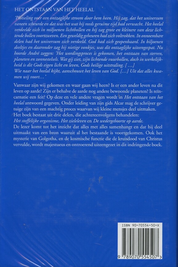 Het ontstaan van het heelal achterkant