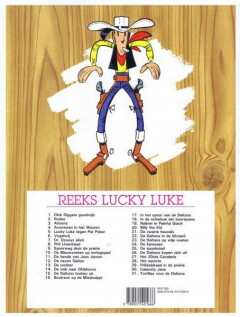 Arizona en Lucky Luke tegen Caesar Sigaret / Lucky Luke / 3 achterkant