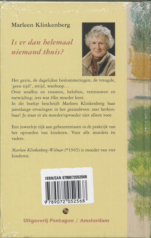 Is er dan helemaal niemand thuis ? achterkant