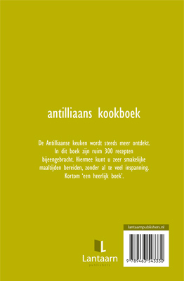 Antilliaans kookboek achterkant