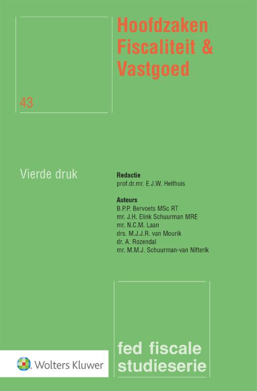 Hoofdzaken Fiscaliteit & Vastgoed / Fed fiscale studieserie / 43