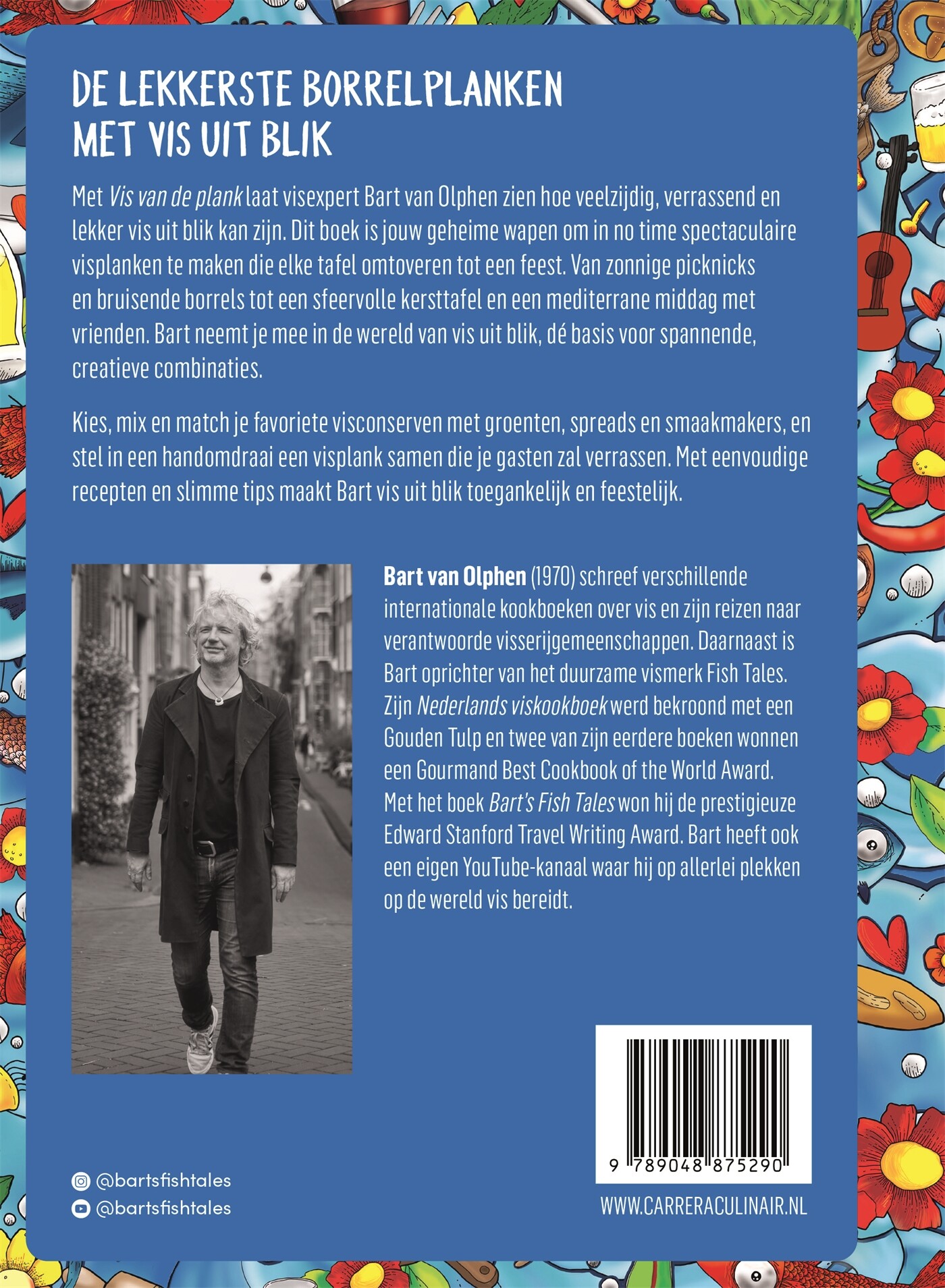 Vis van de plank achterkant