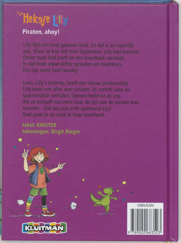 Piraten, ahoy! / Heksje Lilly Piraten, ahoy! / Heksje Lilly achterkant