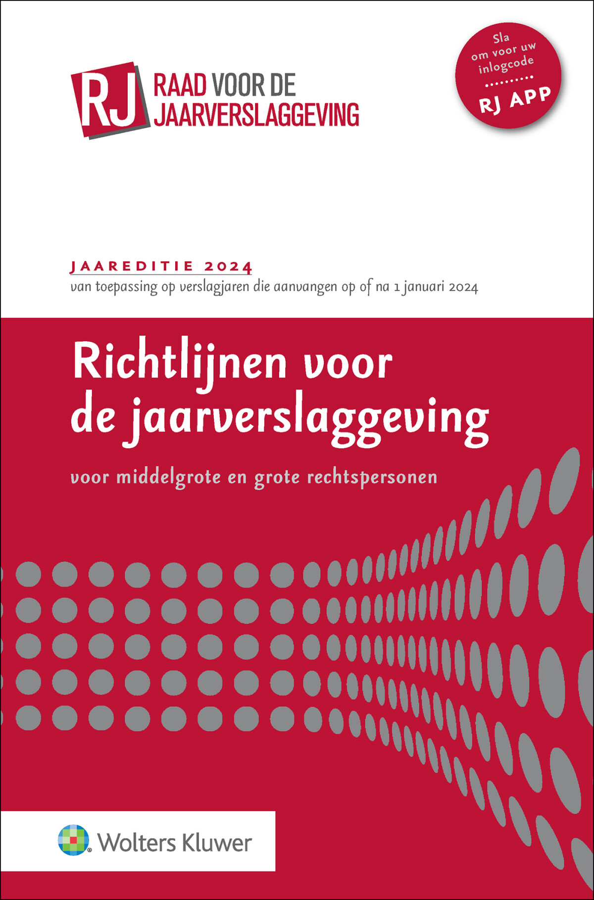 Richtlijnen voor de jaarverslaggeving, middelgrote en grote rechtspersonen 2024