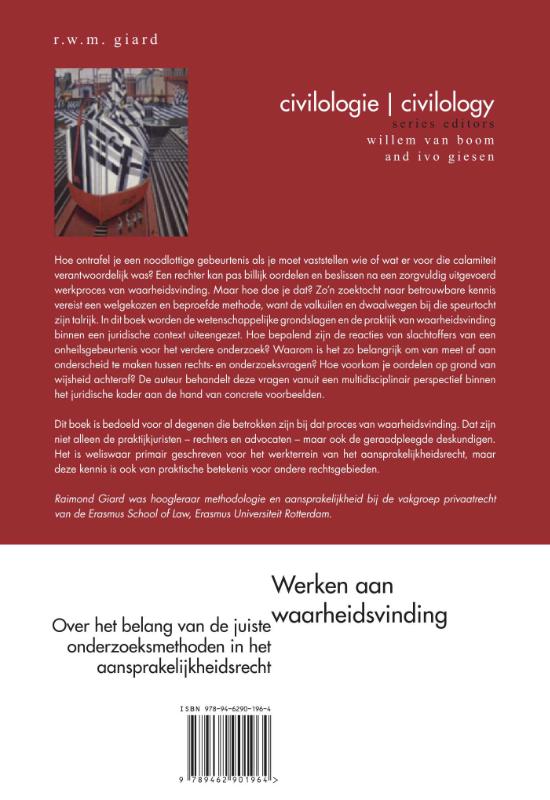 Werken aan waarheidsvinding / Civilology - Civilologie / 8 achterkant