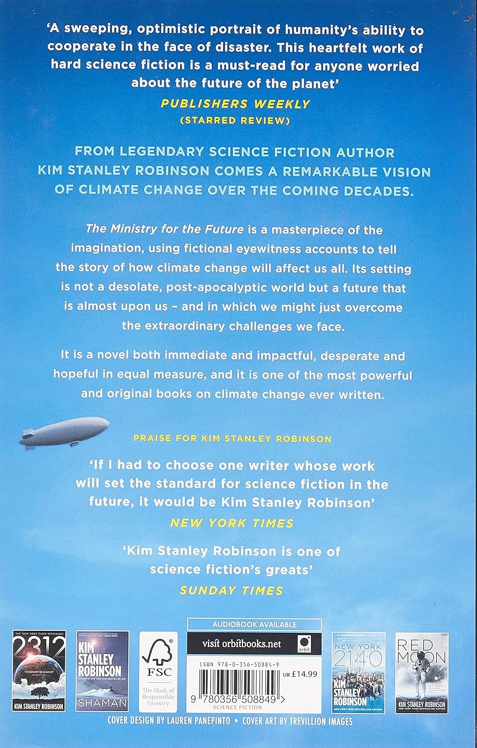 The Ministry for the Future achterkant