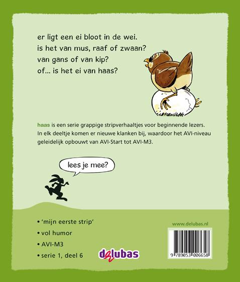 van wie is dat ei? / Haas / 1.6 achterkant