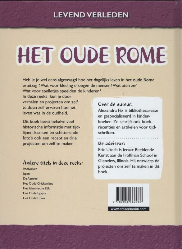 Het Oude Rome / Levend verleden achterkant