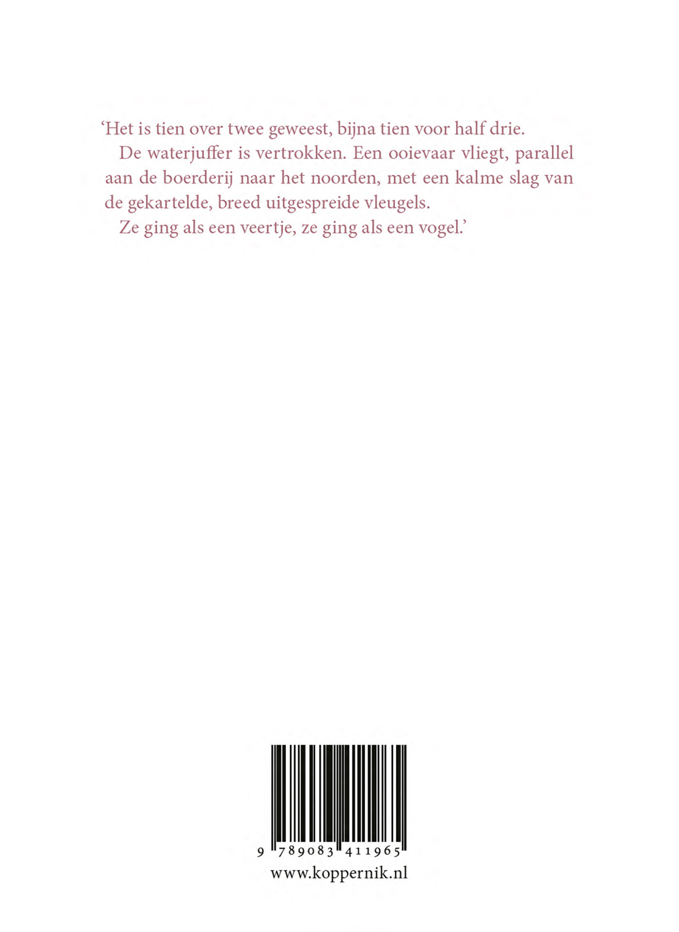 Rouw / Berichten achterkant