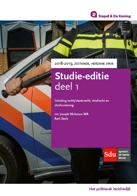 Het politievak inzichtelijk 1 -  Stapel & De Koning Studie-editie 2018-2019