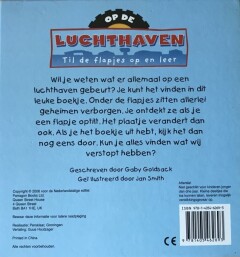 Op de luchthaven achterkant