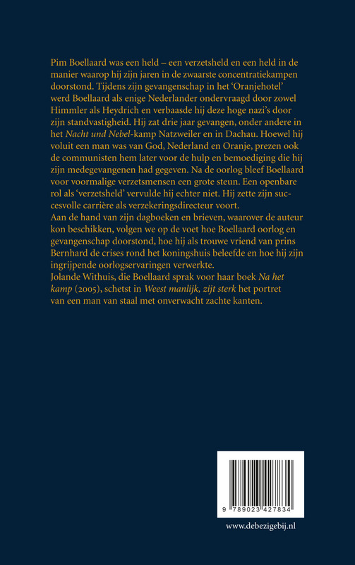 Weest manlijk, zijt sterk Weest manlijk, zijt sterk achterkant