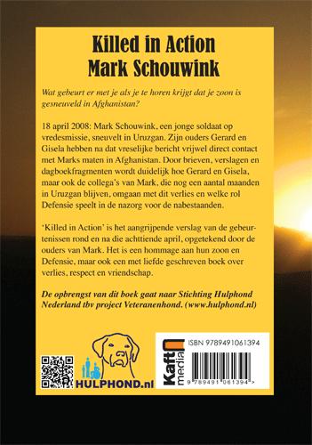 Killed in action; Mark Schouwink achterkant