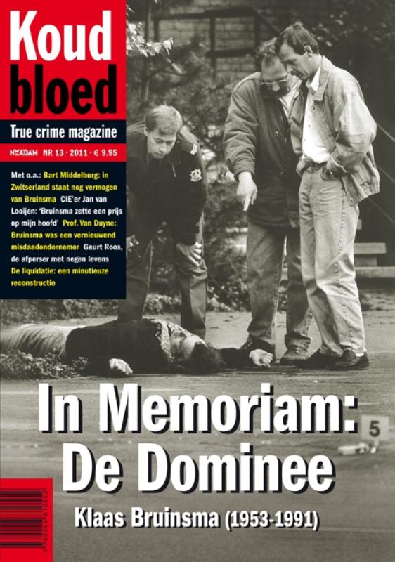 boekenbalie_9789046810552_cover In Memoriam: De Dominee : Klaas Bruinsma (1953-1991) / Koud bloed / 13