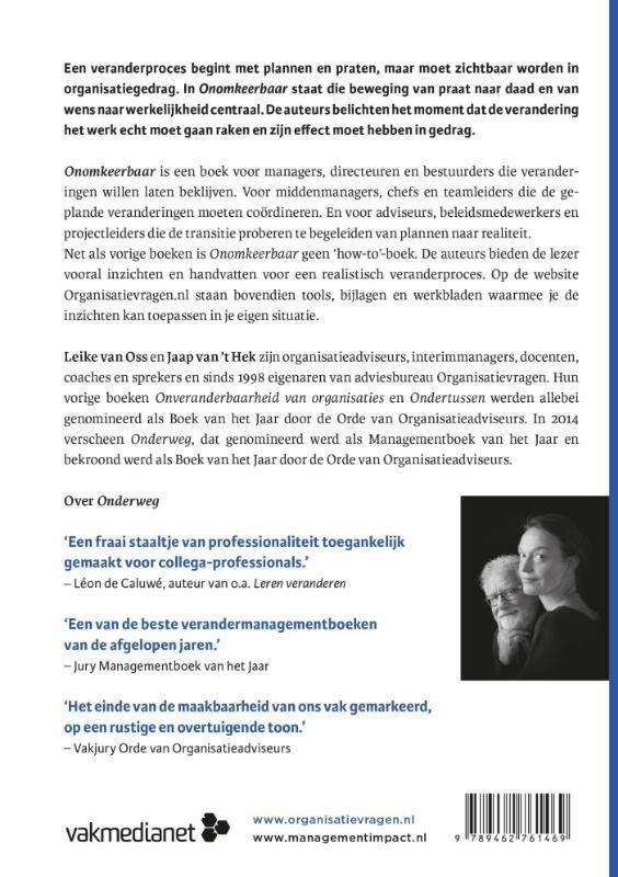 Onomkeerbaar Onomkeerbaar achterkant