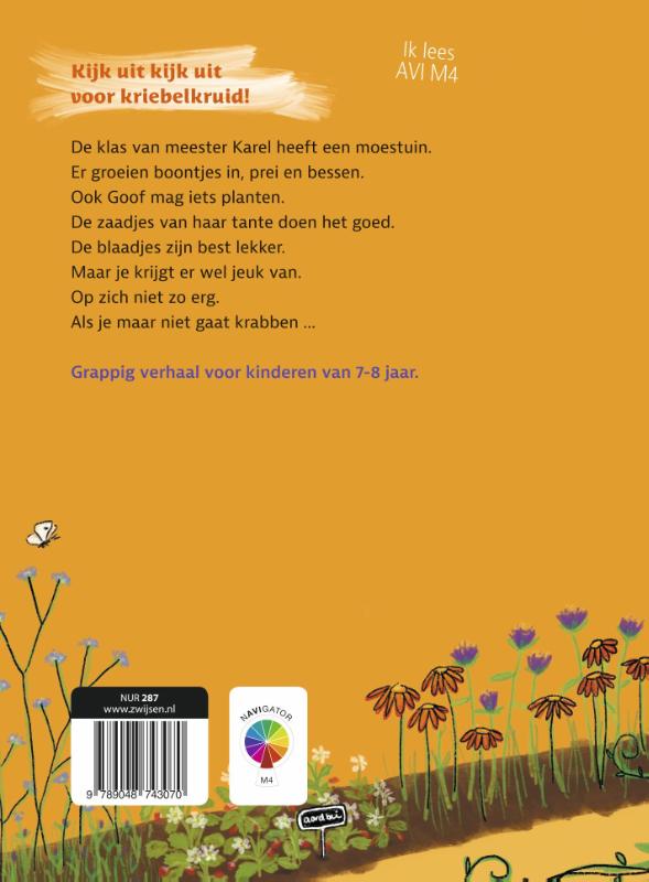 Ik lees AVI - Kijk uit kijk uit voor kriebelkruid! achterkant