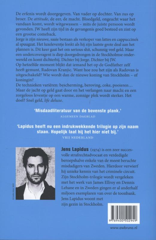 Val dood / De Stockholm-trilogie / 3 Val dood / De Stockholm-trilogie / 3 achterkant