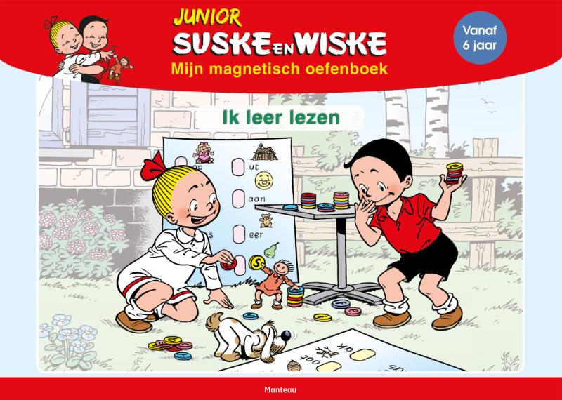 Junior Suske en Wiske - Mijn magnetische oefenboek