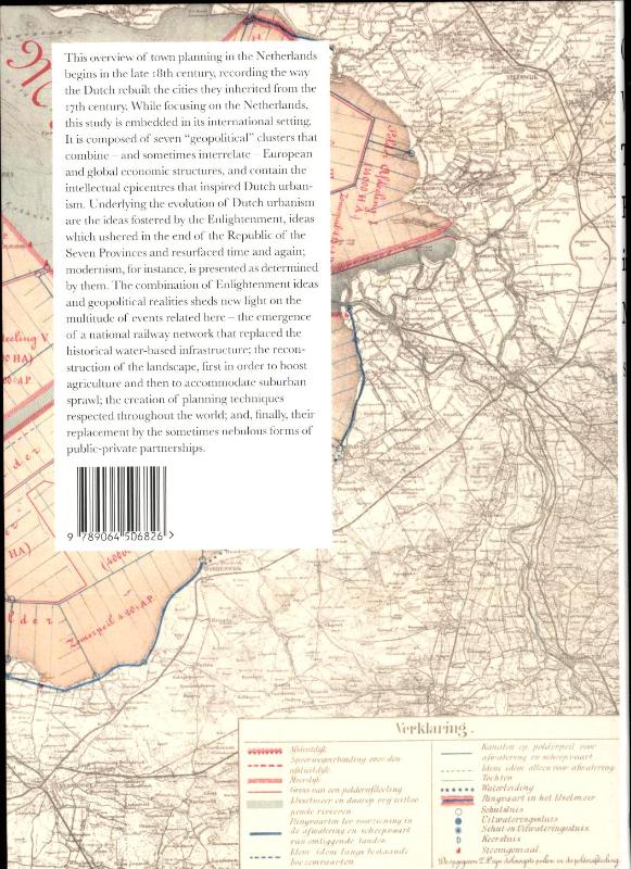 Town planning in the Netherlands since 1800 achterkant