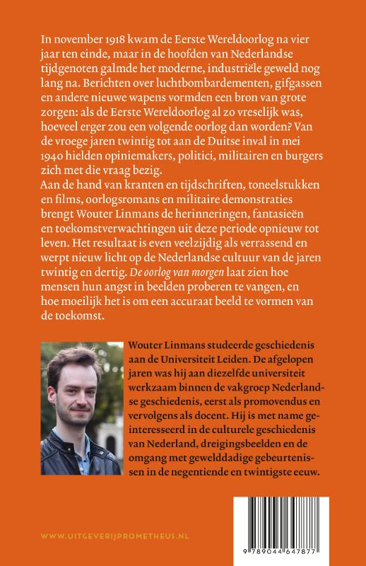 De oorlog van morgen achterkant