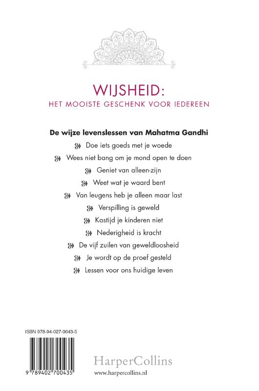 Het boek van wijsheid achterkant