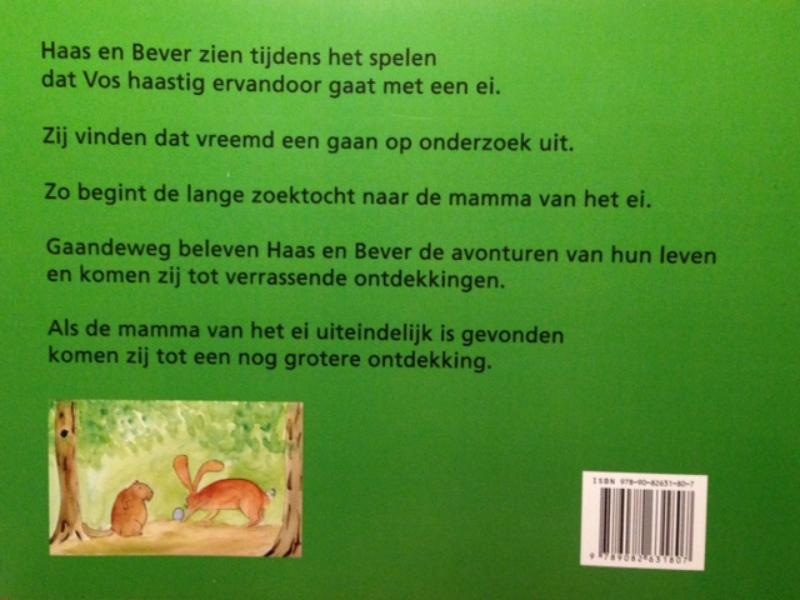 Van wie is het ei? achterkant