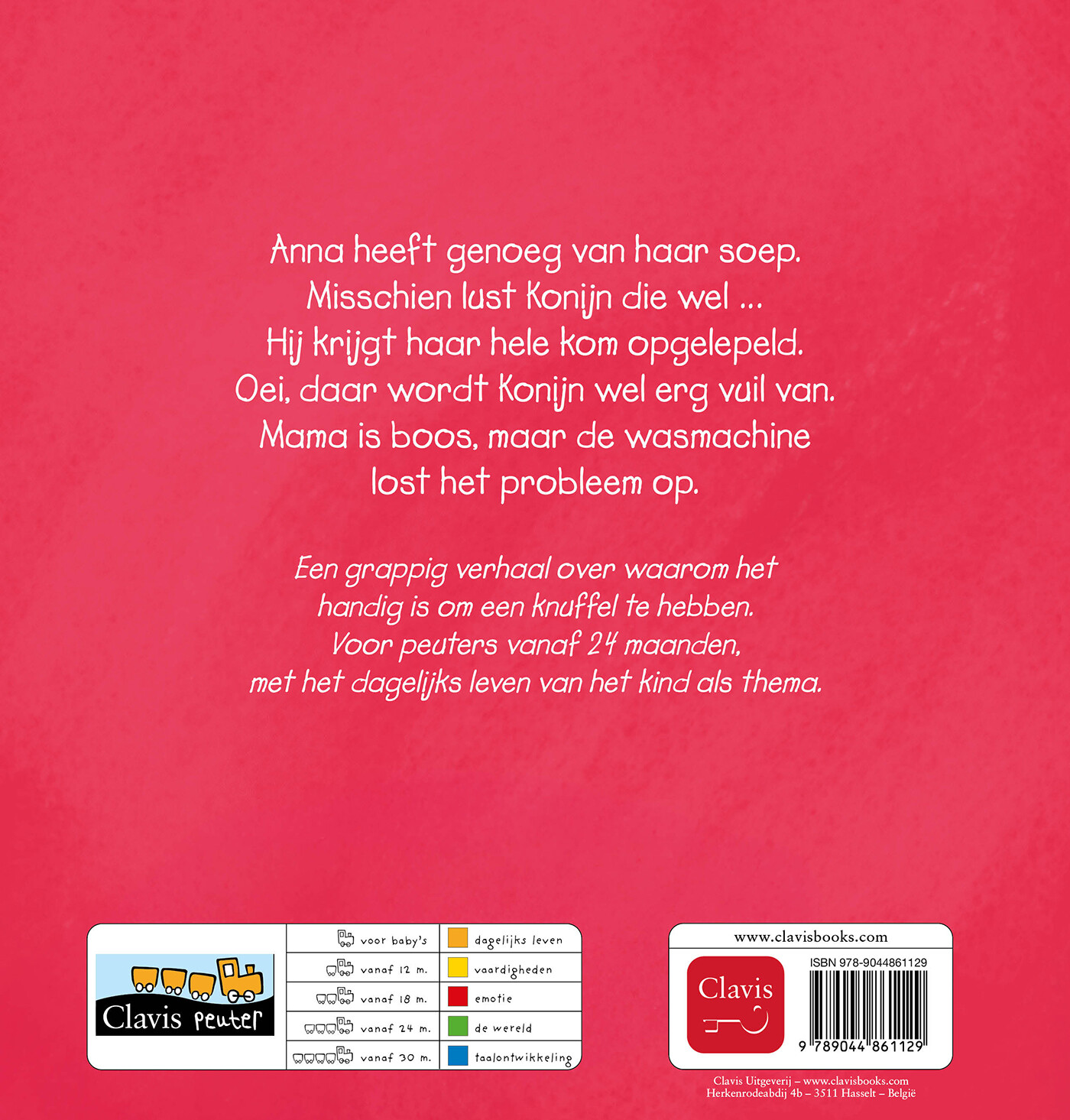 Anna's Konijn is vuil / Anna achterkant