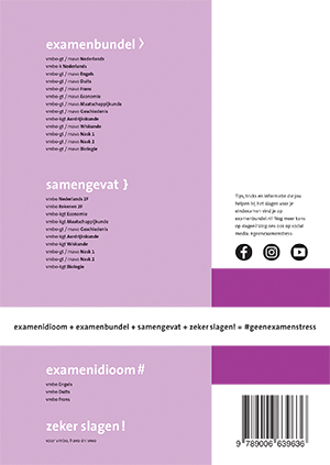 Examenbundel / vmbo-gt/mavo Economie 2022/2023 achterkant