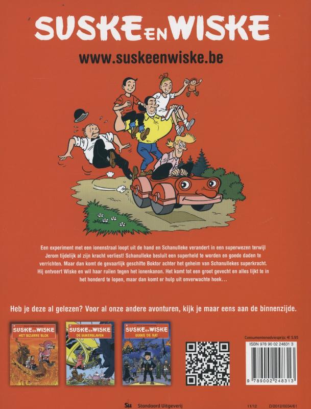 De tirannieke tor / Suske en Wiske / 320 achterkant