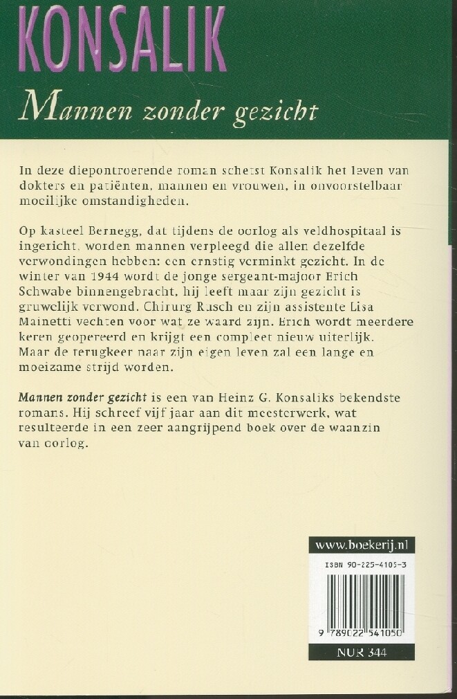Mannen zonder gezocht achterkant