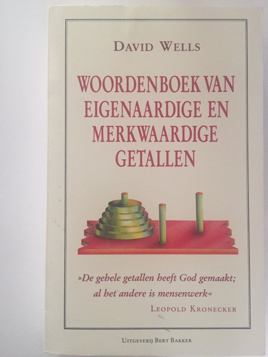 Woordenboek eigenaardige merkw. getallen - Wells