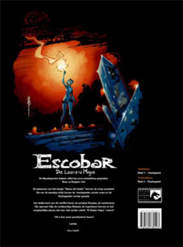 Escobar, de laatste maya hc01. woudgeest achterkant